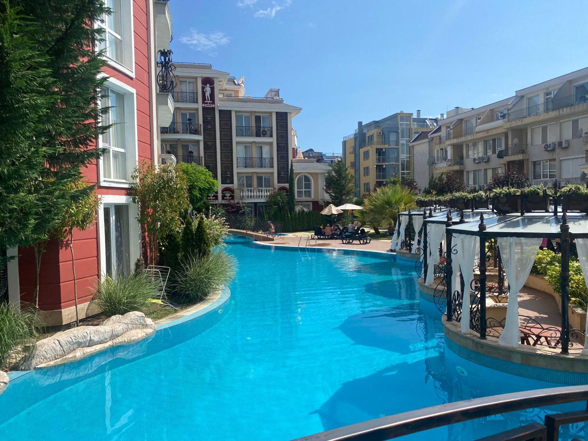 Messembria B504 Studio Sunny Beach Exterior foto